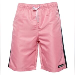 Ellesse Vibrant Pink Swim Trunks Shorts Lined beach Sports S